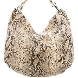 Jimmy Choo Python Star Studded Solar Bag
